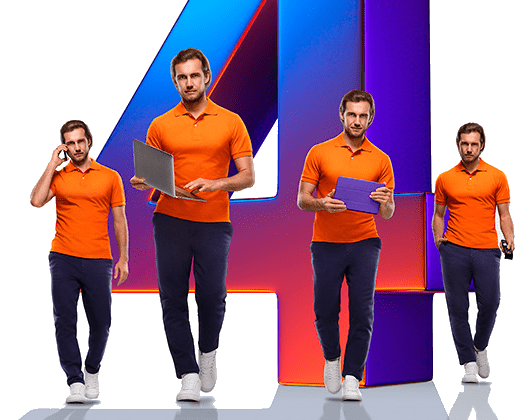 Великолепная четверка Ростелеком в&nbsp;деревня Круглое (Маломостовской сельсовет) (Курганская область)